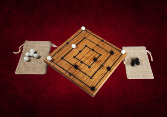 Nine Men’s Morris: An Ancient Board Game – One Grumpy Sailor